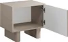 2er-Set Nachttische mit 1 Tür - MDF - Beige - LUDIMA Produktbild-Vorschau 5
