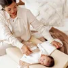 Meyco Baby Branches Pucktuch Gefüttert - Sand - 0-3 Monate Produktbild-Vorschau 3