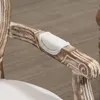 HOMCOM Esszimmerstuhl mit Armlehnen Retro-Design Produktbild-Vorschau 8
