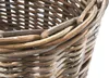 A close-up view of the woven texture of a rattan basket. Náhled obrázku produktu