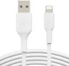 Belkin Lightning Lade/Sync Kabel 15cm, PVC, weiß, mfi zert. Produktbild-Vorschau 15