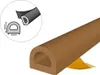 Těsnění oken Těsnění dveří Gumové těsnění D-profil EPDM Náhled obrázku produktu 1