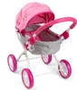 Milly Mally Doll Pram Dori Prestige 60 Cm Rose/Gris Voir les images du produit 8