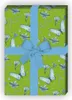 Zartes gemaltes Geschenkpapier mit Schmetterlingen und Produktbild-Vorschau 1