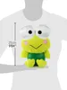 A plush toy frog with large eyes and pink cheeks, sitting on a white background. A measurement scale is shown to the left of the toy. Náhled obrázku produktu