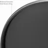 A close-up view of the edge of a black trash can, highlighting the anti-slip ring. Produktbild-Vorschau