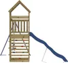 Möbel Spielturm Imprägniertes Kiefernholz - Schaukeln Produktbild-Vorschau 7