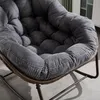 LVHOM Fauteuil à bascule avec coussin rembourré, fauteuil Voir les images du produit 9