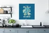 MuchoWow® Poster Surfbrett - Strand - Retro 75x75 cm - Wand Produktbild-Vorschau 3