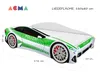 ACMA posteľ pre mladých Detská posteľ auto posteľ junior Náhľad obrázku produktu 4
