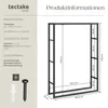 tectake® Kaminholzregal Tuby Industrial-Look inklusive Produktbild-Vorschau 5