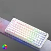 Bezdrátová mechanická herní klávesnice AULA F75 s RGB LED Náhled obrázku produktu 5