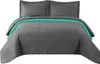 Tutumi Tagesdecke Inez 220X240 Grey Mint Produktbild-Vorschau 1