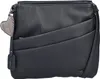 A dark blue Rieker women's crossbody bag with a heart-shaped charm. Produktbild-Vorschau