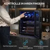 HOMCOM Weinkühlschrank 16 Flaschen 48 Liter Produktbild-Vorschau 5