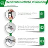 Diagrams showing how to install a printer cartridge. Produktbild-Vorschau