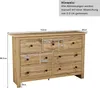 MODFU Kommode Sideboard mit 3 Türen und 3 Schubladen, Produktbild-Vorschau 7