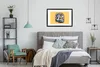 MuchoWow® MuchoWow® Gerahmtes Poster Oldtimer - Skelett - Produktbild-Vorschau 7