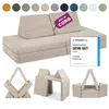 Linodino Spielsofa Cord - Kindersofa | Kinder Couch als Produktbild-Vorschau 1
