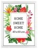 Rám na obrázky MG Design, biela, 40 x 60 cm – vyrobený z Náhľad obrázku produktu 1