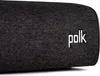 A close-up shot of a black fabric speaker with the Polk logo. Produktbild-Vorschau