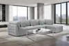 home24 Couchtisch - Glas / Metall - Chrom Produktbild-Vorschau 2