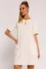 Made of Emotion Damenkleid in A-Linie Pebhar M788 cremig S Produktbild-Vorschau 3