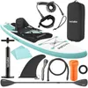 tectake® Stand-Up Paddle Board 2in1 aufblasbar Kajak-Sitz Produktbild-Vorschau 1