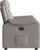 Hochwertig Relaxsessel Taupe Stoff 4015687 Produktbild-Vorschau 4