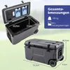 Glacière COSTWAY 50 L, grande glacière en plastique avec Voir les images du produit 9