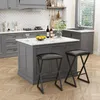 Set di 2 sgabelli da bar Vicco Vault Nero 40 x 64 cm 2 Anteprima dell’immagine prodotto 4