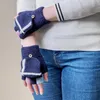 Muffole telefoniche invernali per donna/bambino - Nero Anteprima dell’immagine prodotto 9