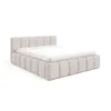 A bed with a mattress on a white background. Produktbild-Vorschau