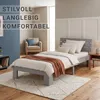Homestyle4u jednolôžková drevená posteľ 90x200 s lamelovým Náhľad obrázku produktu 9