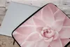MuchoWow® Laptop Hülle 17 Zoll Laptoptasche Blume - Rosa - Produktbild-Vorschau 4