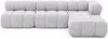 Kaiser Möbel Ecksofa Modulare L-Form, Bouclé-Stoff Abriamo, Produktbild-Vorschau 2