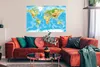 MuchoWow® Poster Weltkarte - Atlas - Farben - Kinder - Produktbild-Vorschau 2
