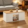 Merax Höhenverstellbarer Wohnzimmer-Couchtisch, Produktbild-Vorschau 3