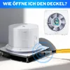 100mm 12W/34db Badlüfter Leiser Wandventilator, 95m³/h Produktbild-Vorschau 5