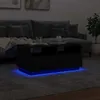 Tavolino con luci LED nero 90x49x40 cm Anteprima dell’immagine prodotto 4