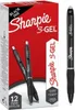 Sharpie S-Gel, Długopis żelowy wysuwany, Czarny, Czarny, Podgląd zdjęcia produktu 4