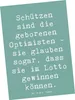 Mr. & Mrs. Panda Ansichtskarte Spruch Schütze Optimist - Produktbild-Vorschau 1