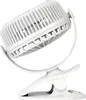 Stolný ventilátor s LED klipom biely osvetlený usb Náhľad obrázku produktu 2