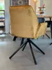 Drehbarer Esszimmer Polsterstuhl City Monolith Produktbild-Vorschau 3