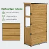 M MCombo Gartenschrank Holz, Gerätehaus Wetterfest Klein, Produktbild-Vorschau 7