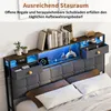 Łóżko tapicerowane UnboxG, 160x200 cm, z pojemnikiem na Podgląd zdjęcia produktu 8