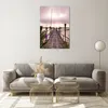 Bilder auf glas - Einteilig - Brücke See Fackel - 70x100cm Produktbild-Vorschau 7