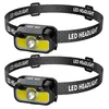 2pcs Wiederaufladbare LED-Stirnlampe  mit Sensormodus, 4 Produktbild-Vorschau 8