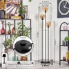 Fossobiubo Stehlampe aus Metall/Glas in Produktbild-Vorschau 2