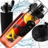 1L fľaša na vodu s nádobou Náhľad obrázku produktu 1